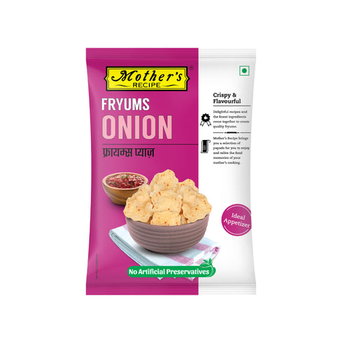 Mothers Recipe Pune Onion Fryums Papad