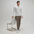 XYXX Full Sleeve Crew Neck T-Shirt - Polar White