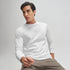XYXX Full Sleeve Crew Neck T-Shirt - Polar White
