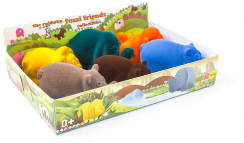 Rubbabu Farm & Wild Animals - Rubbabu Fuzzi Friends Collectibles