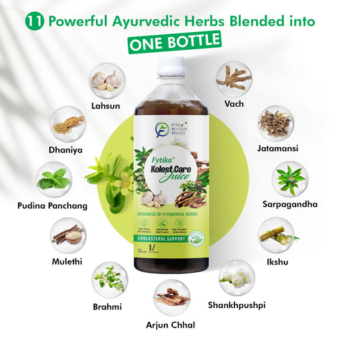 Fytika Kolest Care Juice – Cholesterol Support with Arjun Chhal | Vach & Herbs