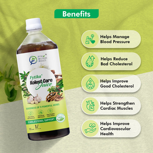 Fytika Kolest Care Juice – Cholesterol Support with Arjun Chhal | Vach & Herbs