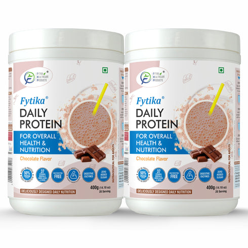 Fytika Healthcare Products Fytika Daily Protein Powder Chocolate Flavour