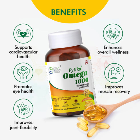 Fytika Daily Wellness Pack – Protein, Omega & Multivitamin