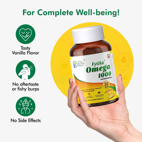 Fytika Healthcare Products Get FREE Fytika Strong Bones with Fytika Vita 365 & Omega 1000 Combo Pack