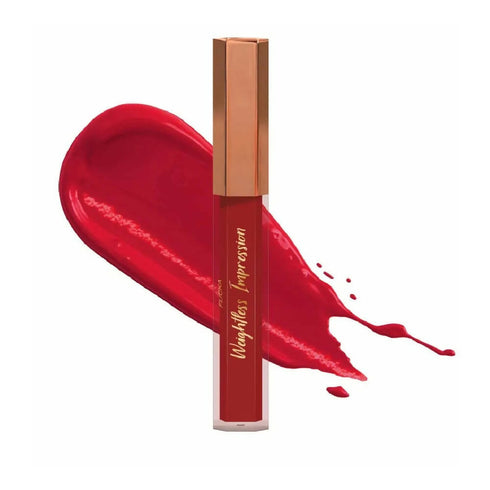 FLiCKA Weightless Impression 01 January | Red Matte Finish Liquid Lipstick