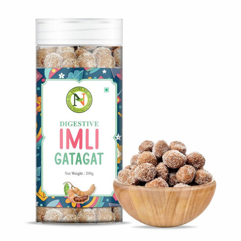 NatureVit Imli Gatagat Candy Sweet & Sour Tamarind Churan Goli