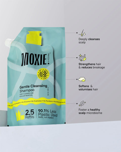 Moxie Beauty Gentle Cleansing Shampoo Refill Pack