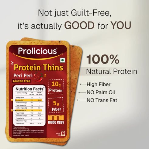 Prolicious Gluten Free Combo 10g Natural Protein