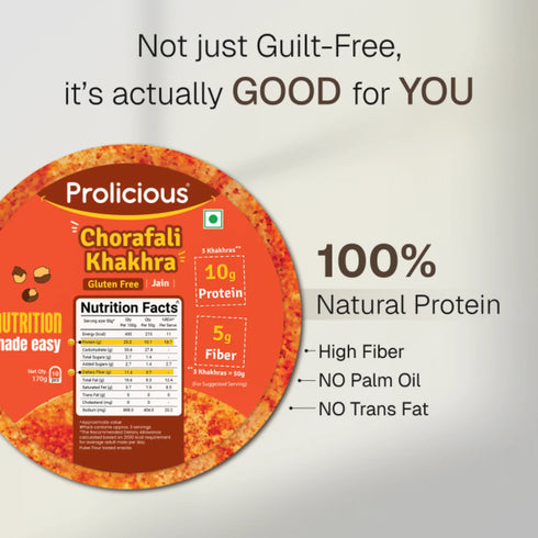 Prolicious Gluten Free Combo 10g Natural Protein