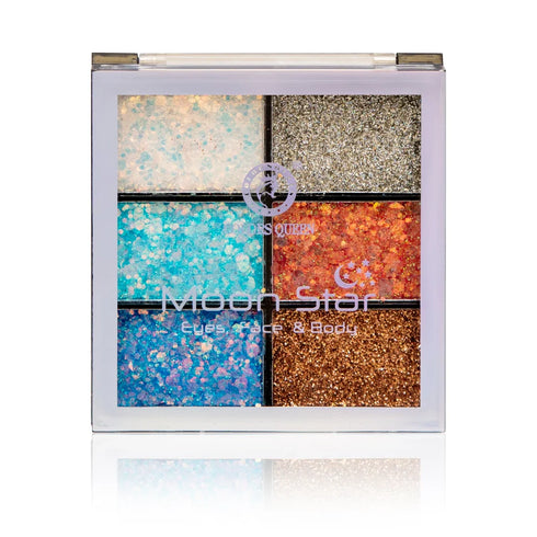 Colors Queen Moon Star Glitter Eyeshadow | 15 Gram