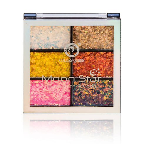 Colors Queen Moon Star Glitter Eyeshadow | 15 Gram