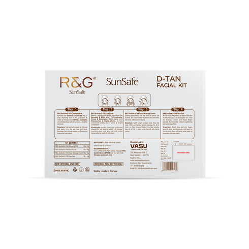 Vasuestore R&G SunSafe D TAN Facial Kit
