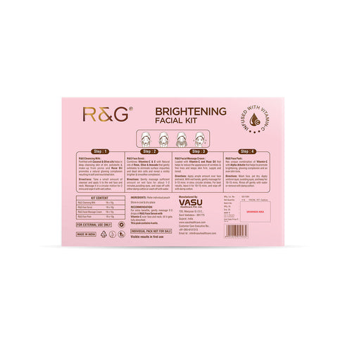 Vasuestore R&G Skin Brightening Facial Kit with Vitamin C