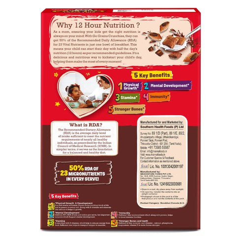 Manna Foods Go Grains Crunchies Chocofills