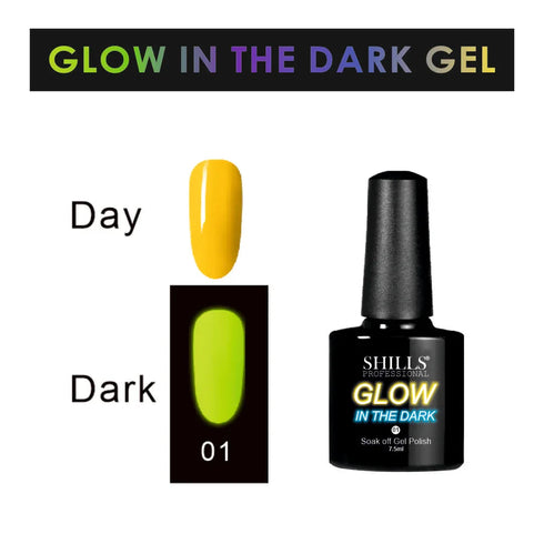 Shills Professional Glow In The Dark gel Polish