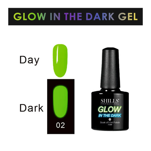 Shills Professional Glow In The Dark gel Polish