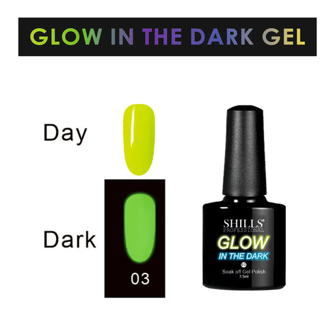Shills Professional Glow In The Dark gel Polish