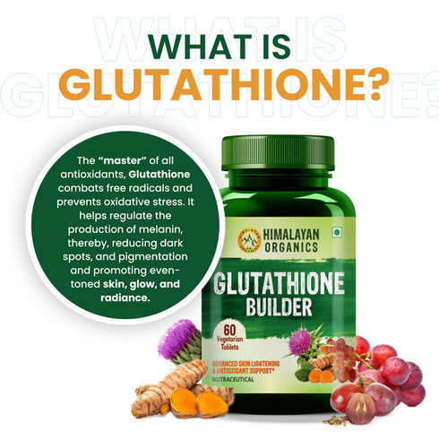 Himalayan Organics Glutathione Builder Tablets