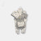 Bachpan kids wear Newborn Set- Gray and White