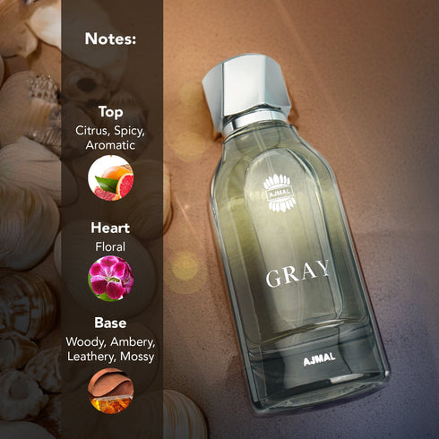 Ajmal Perfumes India GRAY Perfume for Men