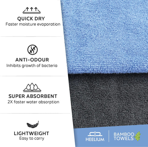 Heelium Bamboo Bath Towel 400 GSM