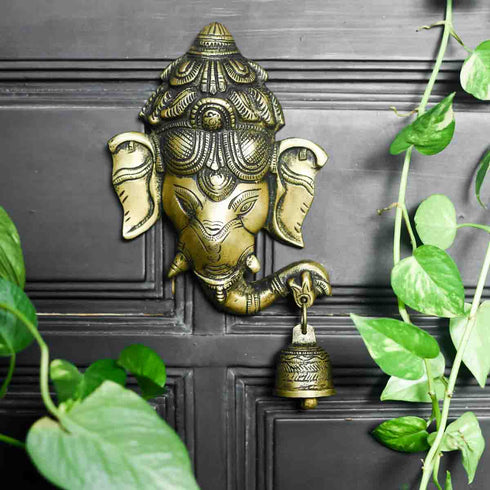 Samskara Home Gajakarna Ganesh Wall Decor