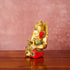 CREATUNIQ Ganesha Brass Idol 5" with Antique Polish