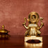 CREATUNIQ Ganesha Brass Idol with Antique Polish