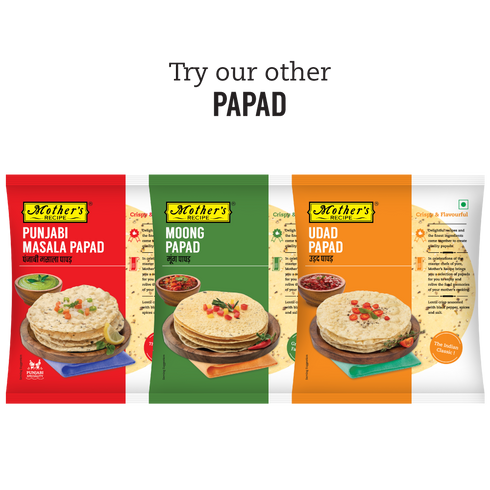 Mothers Recipe Pune Garlic Green Chilli Papad