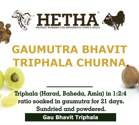 Hetha Gaumutra Bhavit Triphala Churna