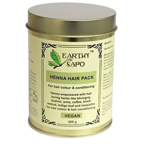 Earthy Sapo Henna Hair Pack