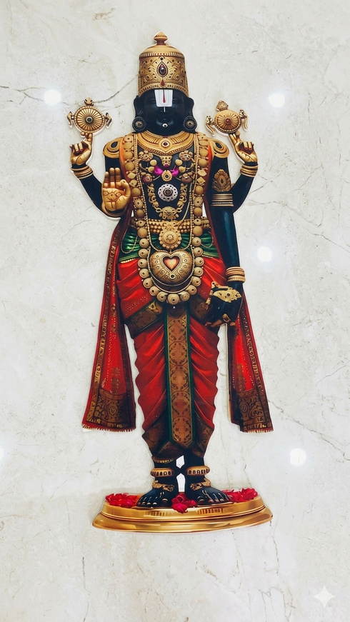 Lord Balaji Cutout