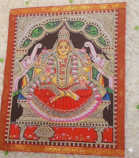 Laxmi Devi For BackDrop Decorations