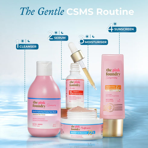 The Pink Foundry Gentle Hydrating Creamy Face Wash