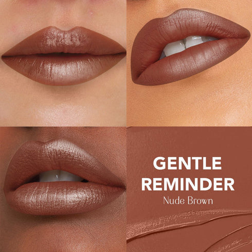 LoveChild Gentle Reminder | Nude Brown | Cloud Crush Lush Creme Lipstick