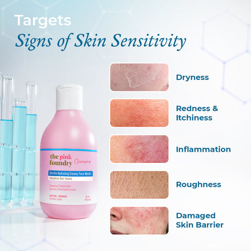 The Pink Foundry Gentle Hydrating Creamy Face Wash