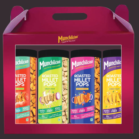 Munchilicious Millet Pops Gift Hamper
