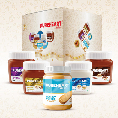 24 hrs Deal | Pureheart Nut spread Combo of Creamy