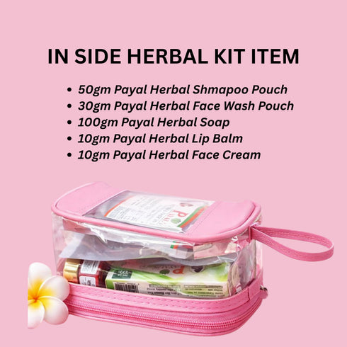 Payal Herbal Complete Economy Kit Skincare & Hair Care Combo