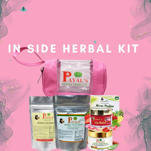 Payal Herbal Complete Kit Skincare and Hair Care Combo for Introductory Offer Face Wash