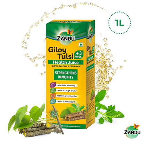 Zandu Giloy Tulsi Juice |3 herbs