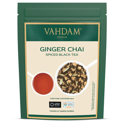 Vahdam Tea Ginger Masala Chai Tea