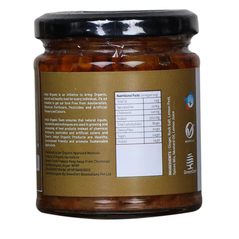 Indyo Organics Ginger Pickle