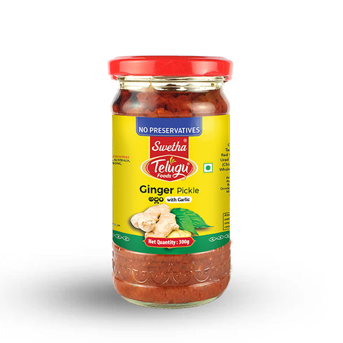 Telugu Pickles Ginger Pickle