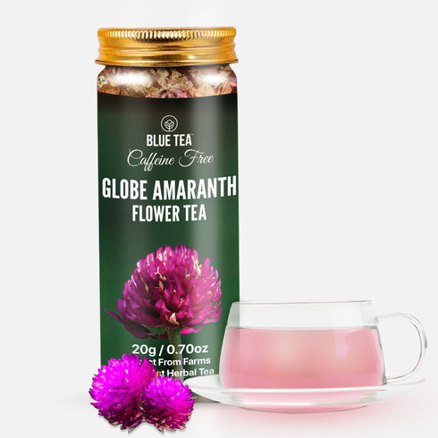 Blue Tea Globe Amaranth Flower Tea | 20g | Pet Jar