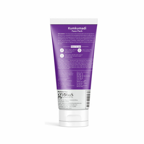 Globus Naturals Ayurvedic Kumkumadi Skin Lightening Face Pack
