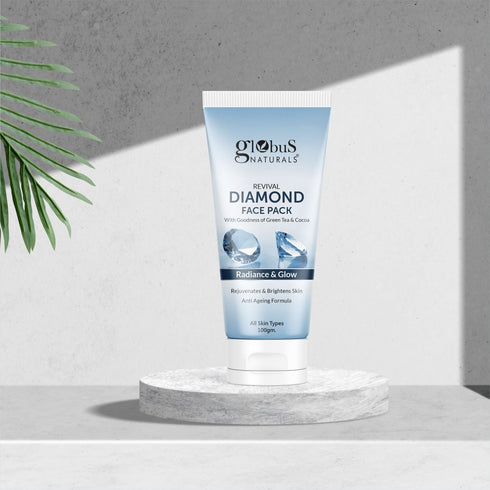 Globus Naturals Revival Diamond Face Pack Suitable For All Skin Types