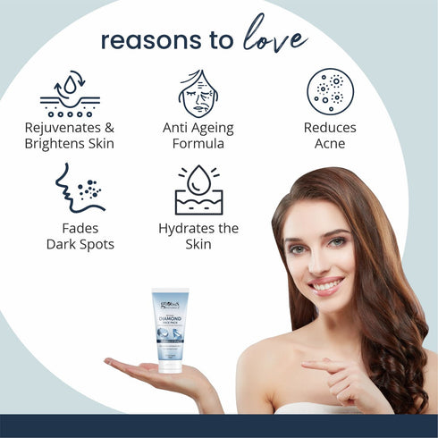 Globus Naturals Revival Diamond Face Pack Suitable For All Skin Types
