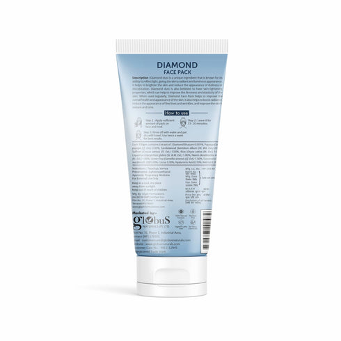 Globus Naturals Revival Diamond Face Pack Suitable For All Skin Types